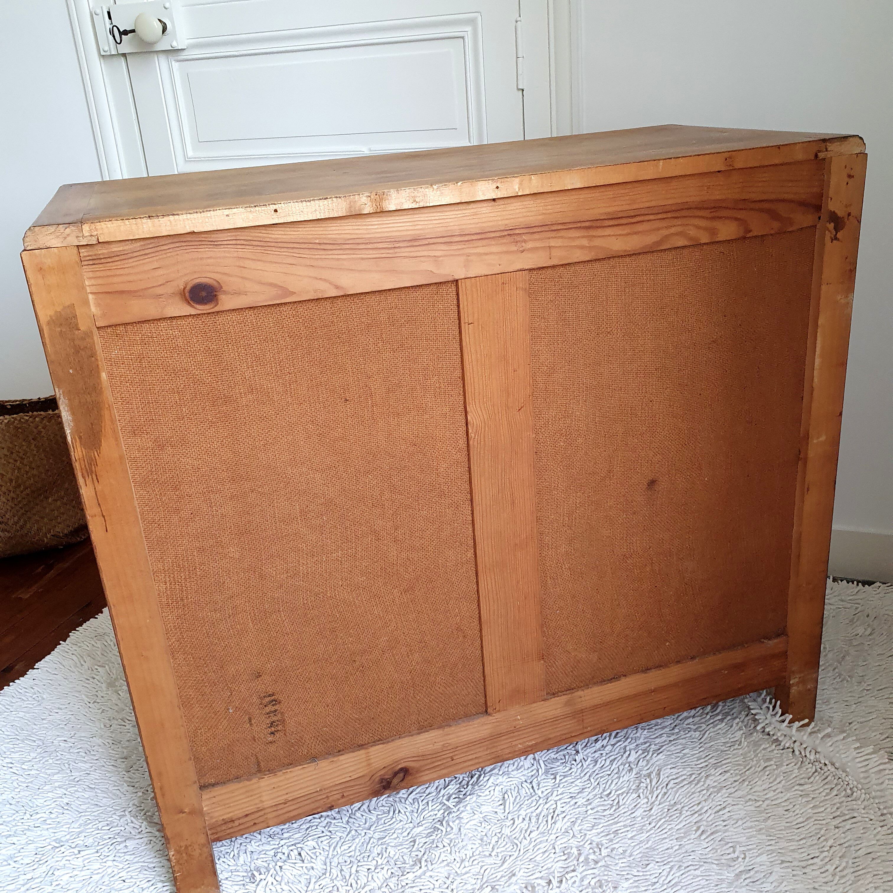 Commode vintage, 3 tiroirs