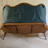 Louis Philippe bench and armchair set