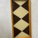 Art deco tray geometry patterns