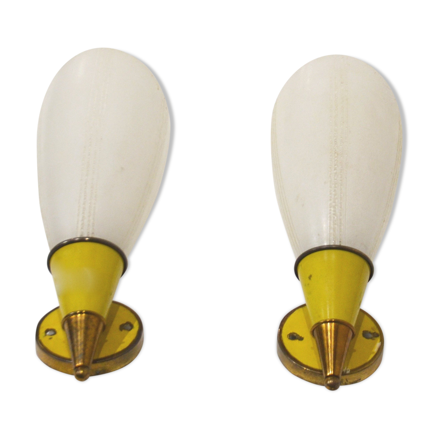 Pair of 50s wall sconces