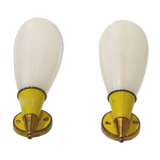 Pair of 50s wall sconces