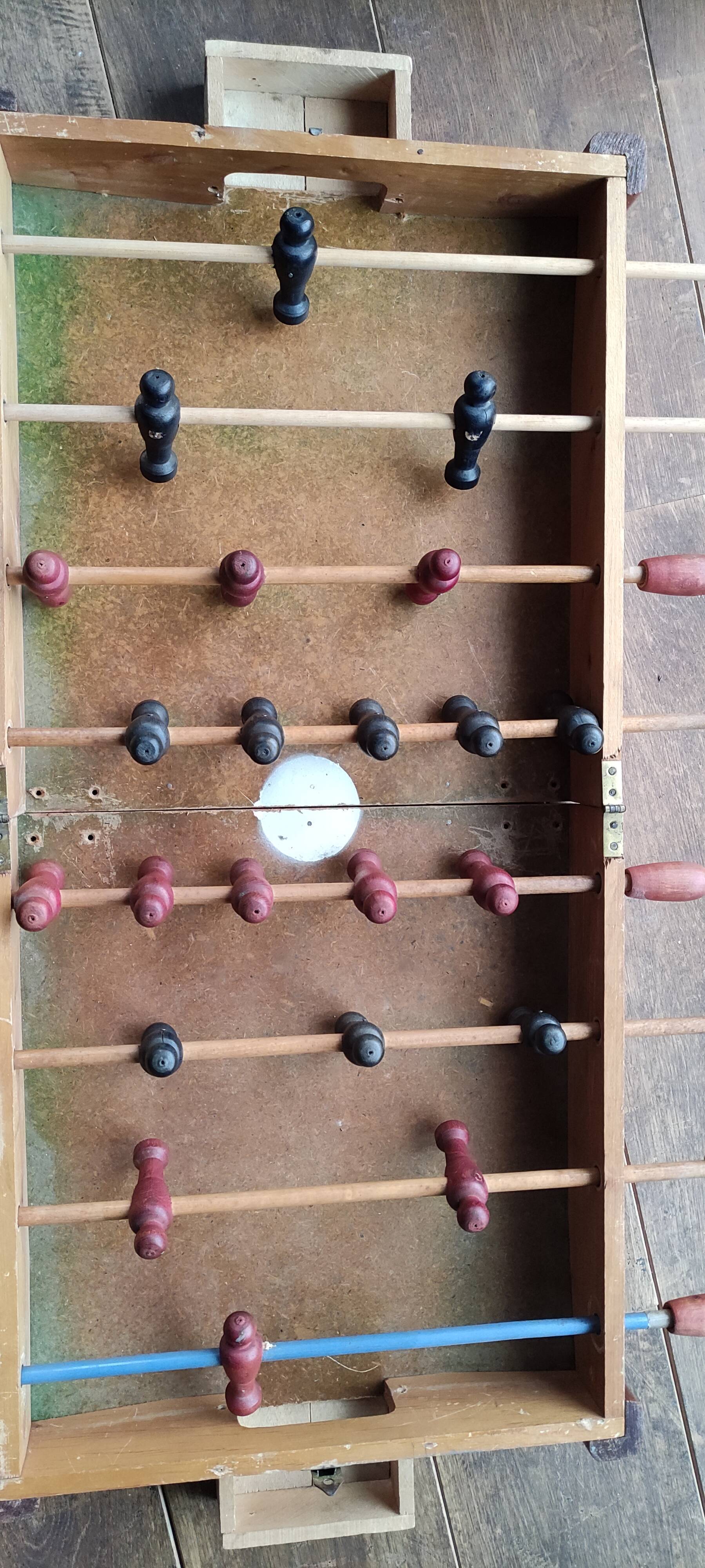 Old foldable baby football