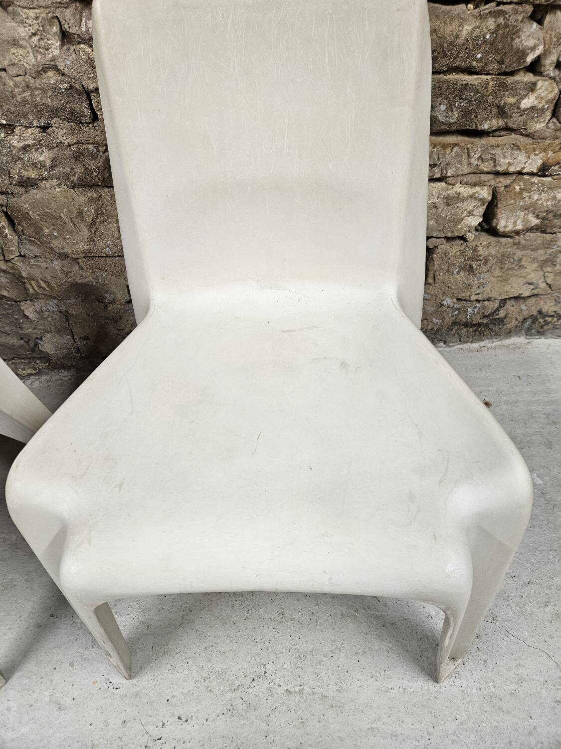 Set of 5 Helmut Bätzner chairs for Bofinger, Germany, 1960s.