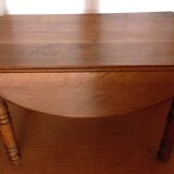 Table Ovale Noyer Massif Louis Philippe