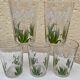 Verres porte bonheur muguet  vintage