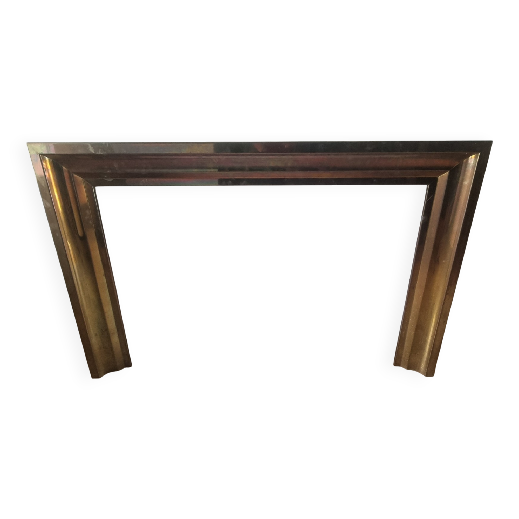 Chimney hood, brass from 1970