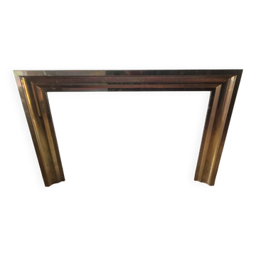 Chimney hood, brass from 1970