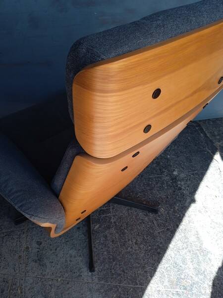 1970 style rotating designer armchair