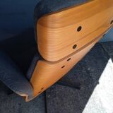 1970 style rotating designer armchair