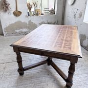 Table chêne style Louis XIV 1900