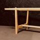 Mid-century beech coffee table