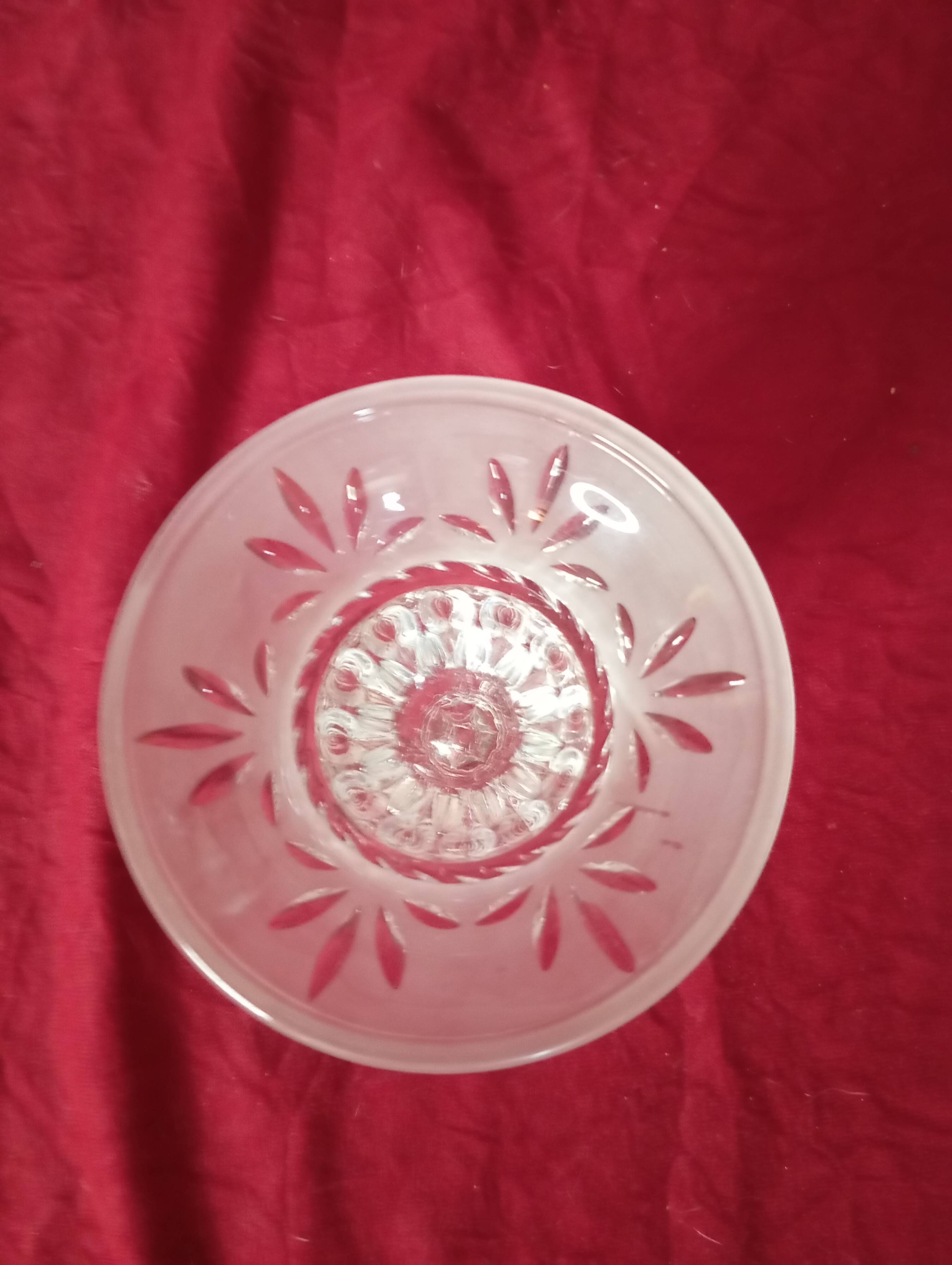 Crystal candle holder