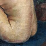 "At the bottom of the garden", painting