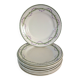 10 dessert plates Longwy model Loridan circa 1900