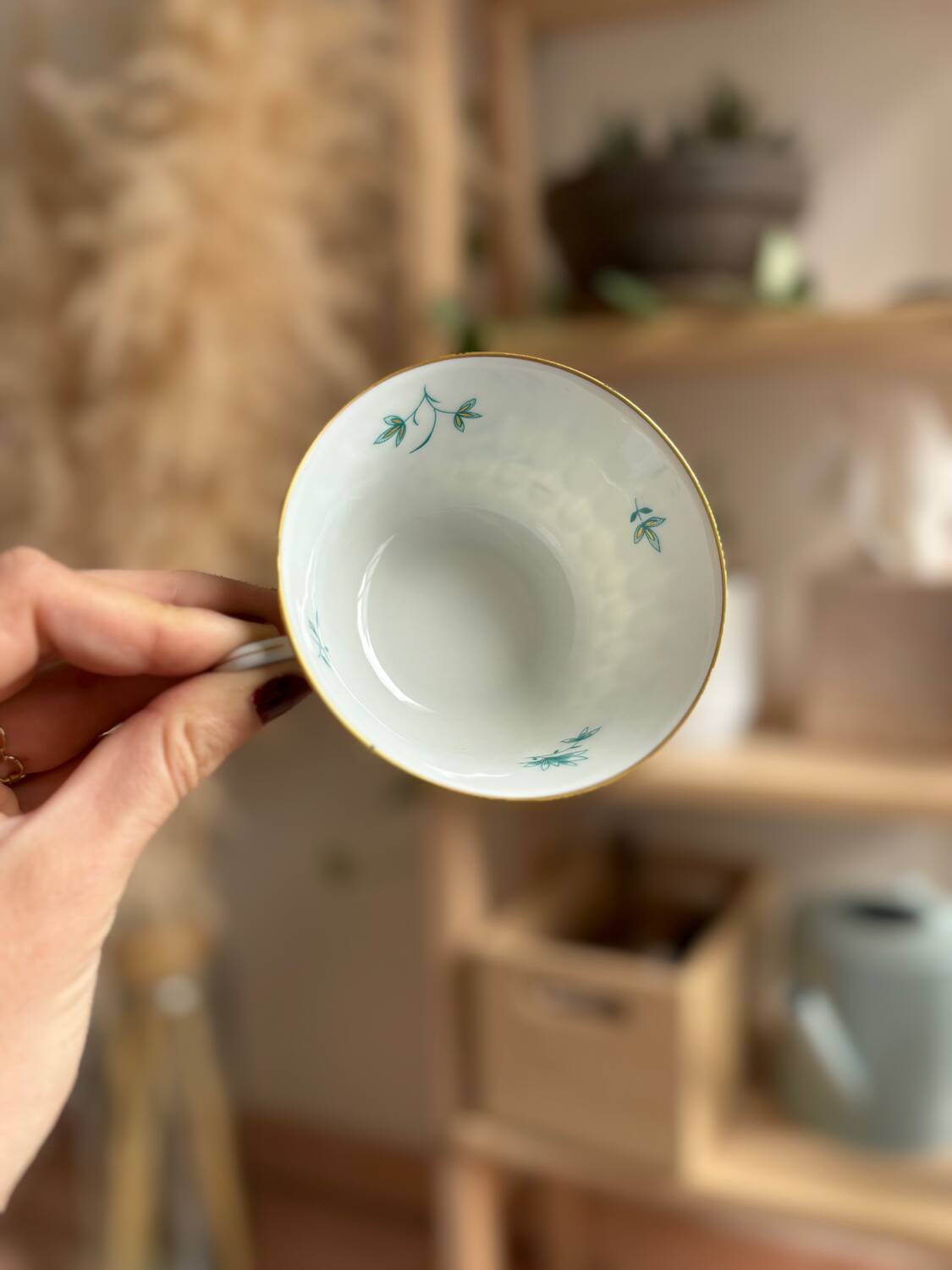 6 Limoges porcelain cups