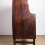 Secretary desk, Danish Rosewood by Arne Wahl Iversen for Branderup Mobelfabrik 1960.