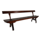 Victorian pitch pine railway bench – Halstead’s Makers, Todmorden
