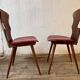 Série de 4 Chaises bistrot Gentiane de Baumann