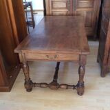 Old walnut table