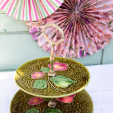 Servant cake display slurry flowers sarreguemines