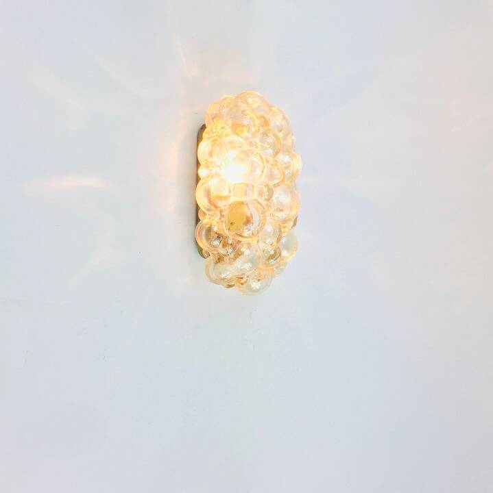 Mid Century Bubble Glass Wall Light - Helena Tynell For Limburg, 1960s