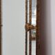 20th Century Spanish trapezoidal Venetian mosaic Mirror with brass details