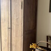 Antique chestnut wardrobe