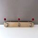 Vintage coat rack, coat hooks, wardrobe, 60's interior