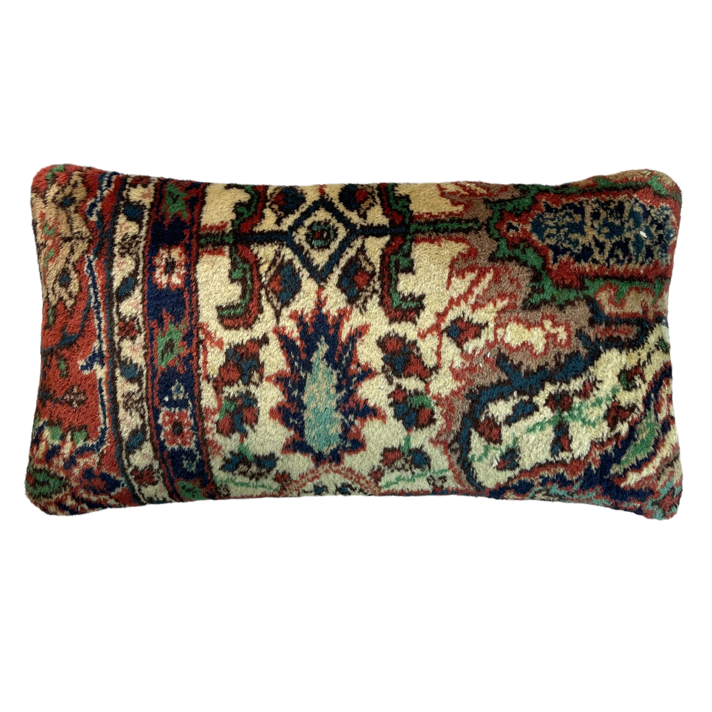 Housse de coussin vintage turque faite à la main 30 x 60 cm