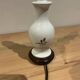 Pied de lampe balustre en ceramique