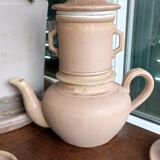 12-cup service with saucers and a pourer - Vieux grès de la Tour