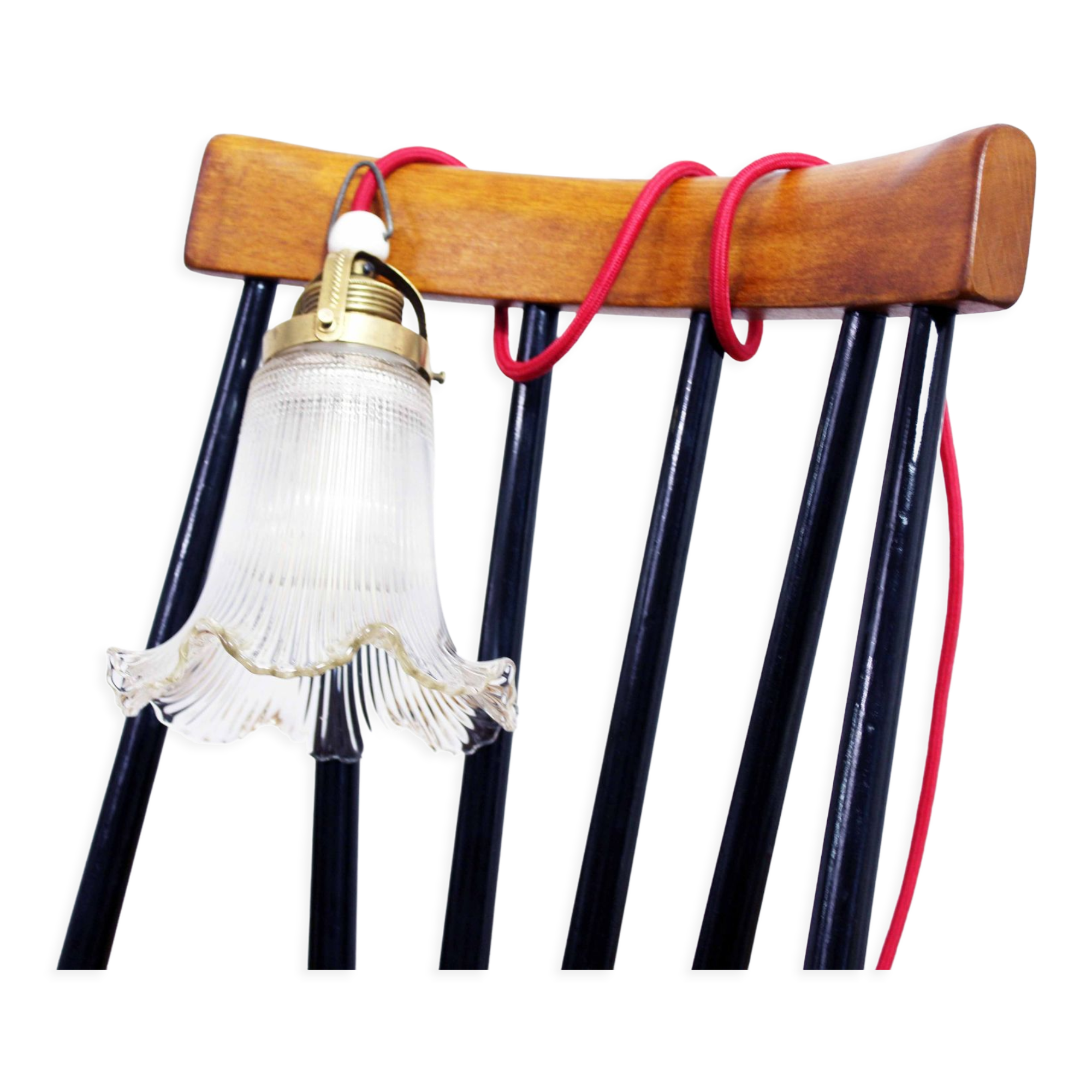 Vintage glass walker