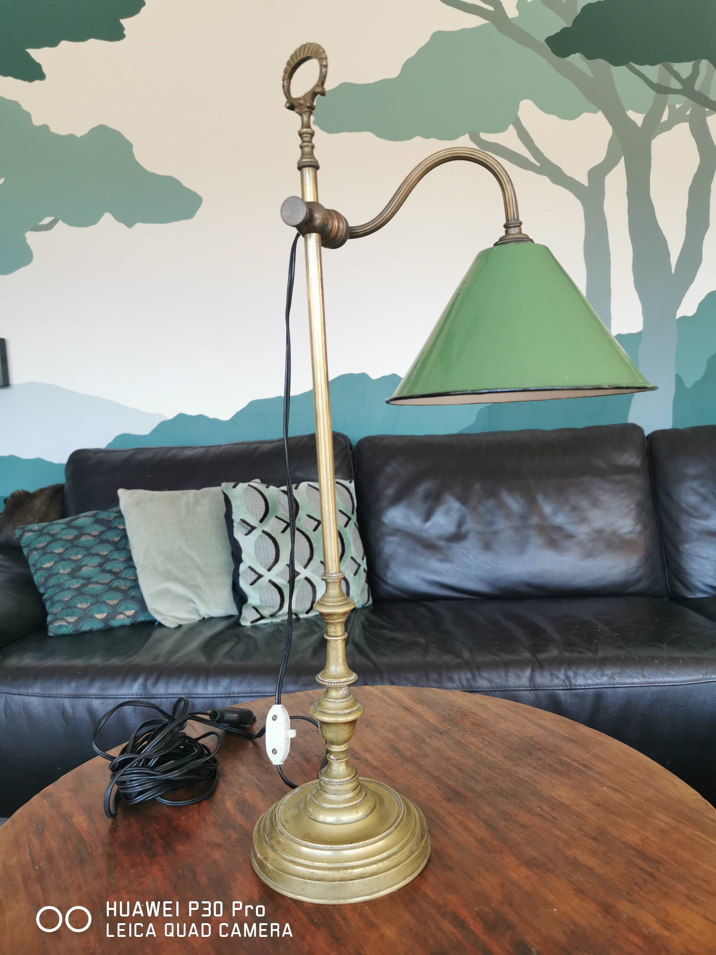 Old Quinquet type watchmaker's lamp