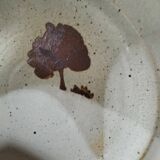 Ensemble à brunch vintage en grès du Marais, décor campagne