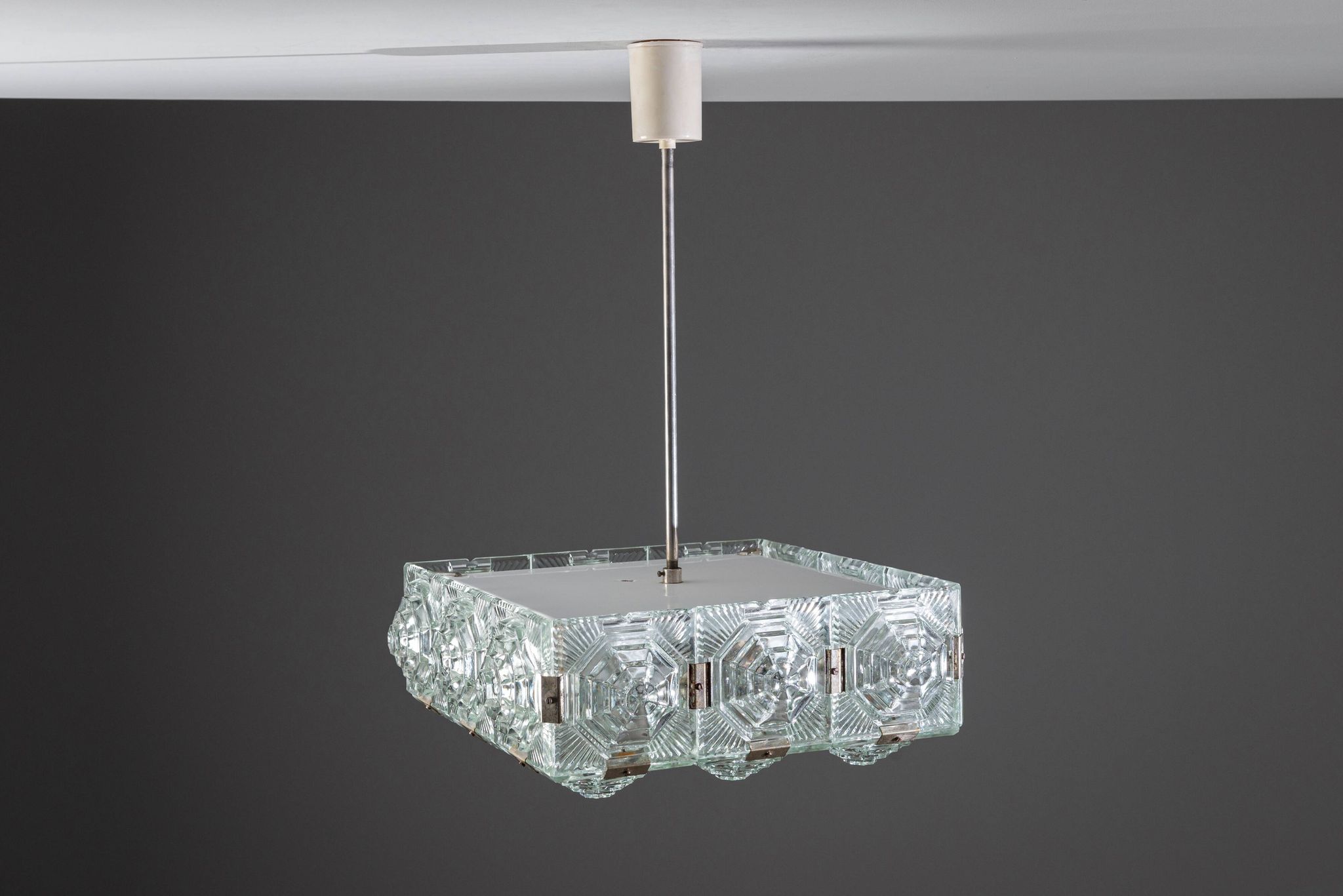 Chandelier Jaroslav Bejvl pour Kamenický Šenov