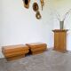 Paire de chevets en orme Maison Regain