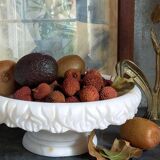 Alabaster fruit bowl from the 70s