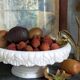Alabaster fruit bowl from the 70s