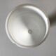Lampe tripode teck et opaline vintage 1960