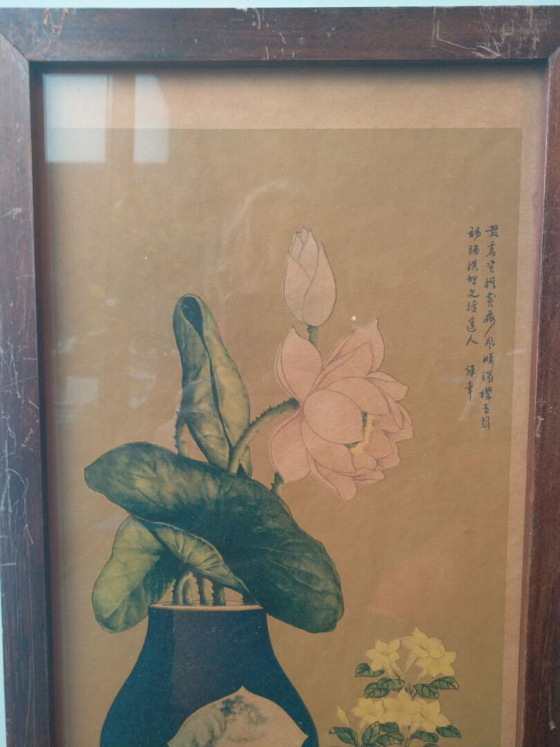 Ensemble de tirages d'art chinois vintage