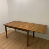 Extendable teak dining table, att. Brdr. Furbo, 1960