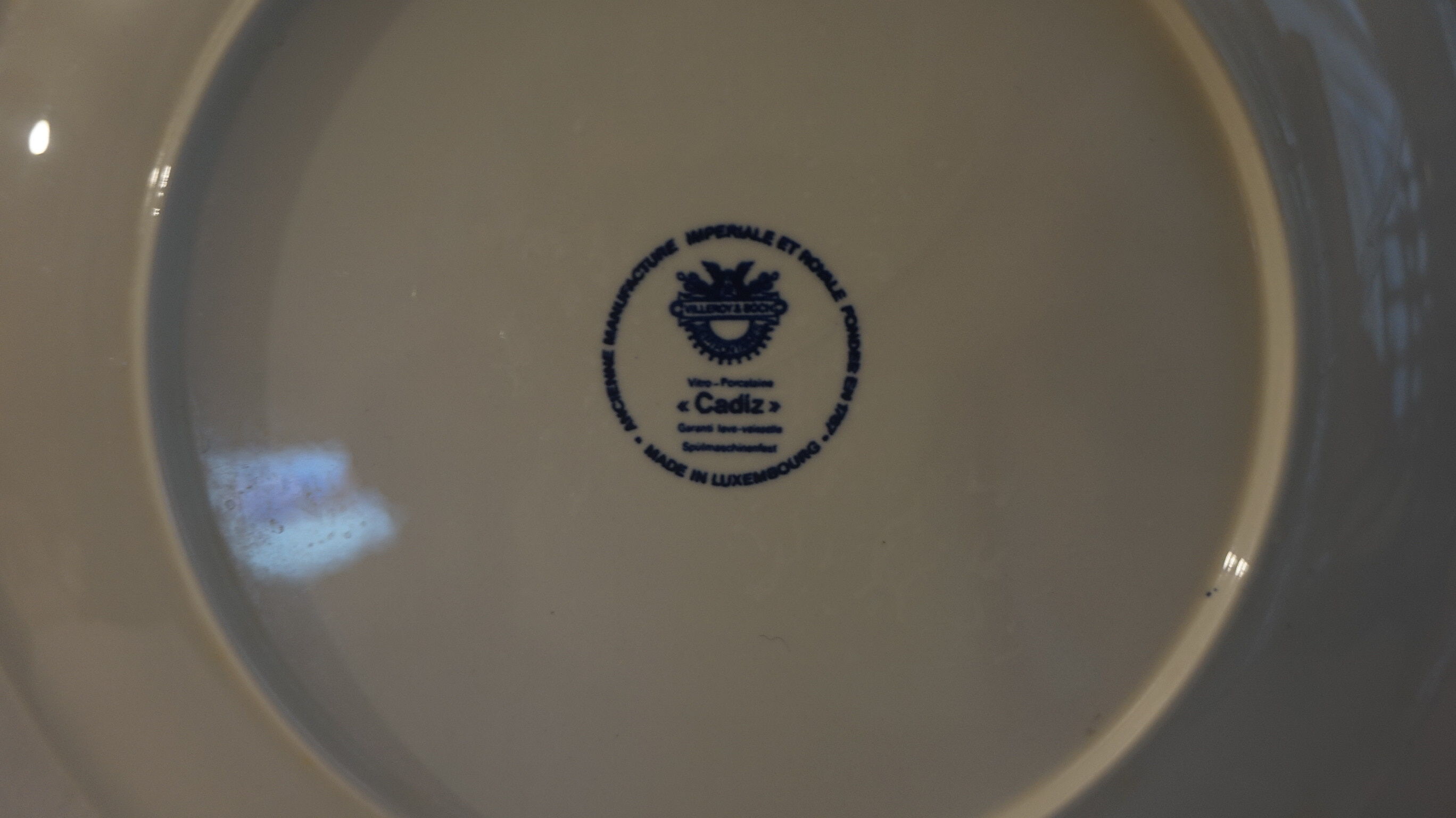 Villeroy and Boch Cadiz plates