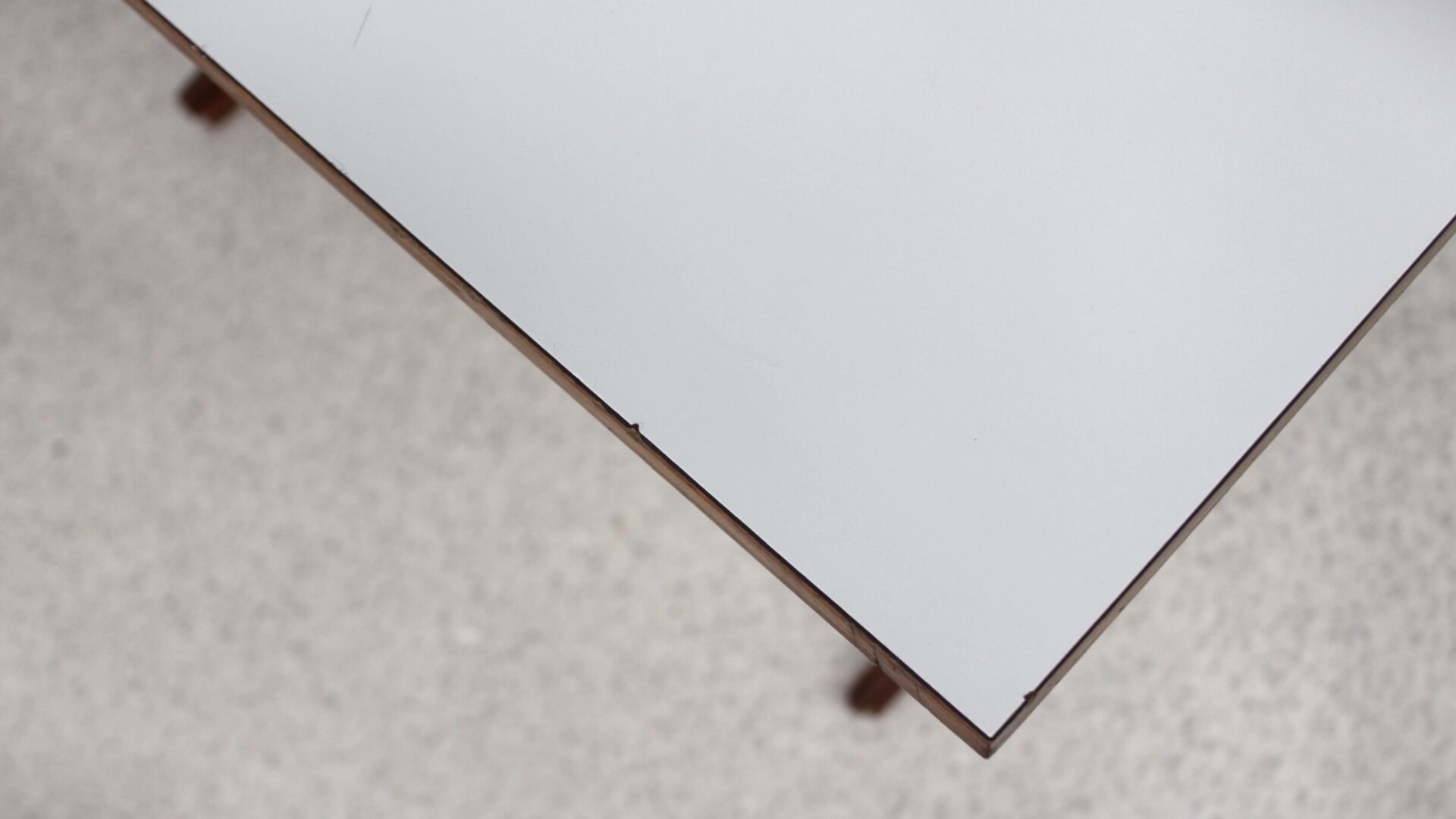 Mid century wood and formica desk 1950s, set of 2