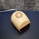 Space Age-style alarm clock lamp