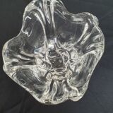 Large crystal vases.