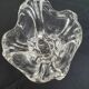 Large crystal vases.