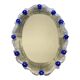 Hand-Carved Venetian Oval Mirror by Simoeng