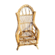 Fauteuil rotin vintage