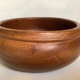 Large exotic teak wood salad bowl
