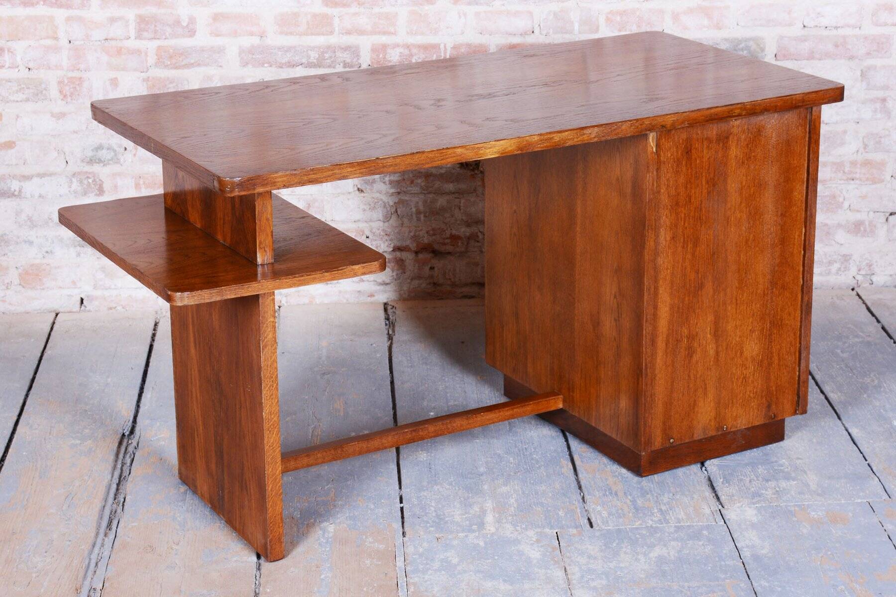 Art Deco Writing Desk by J. Halabala for Up Zavody, 1930s